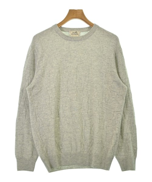 HERMES(エルメス)ニット・セーター グレー サイズ:M/2200698827042