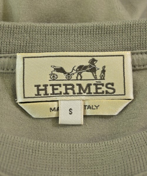 HERMES（エルメス）Tシャツ・カットソー カーキ サイズ:S メンズ/2200698827066