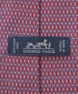 HERMES（エルメス）ネクタイ 赤 サイズ:- メンズ/2200694646111