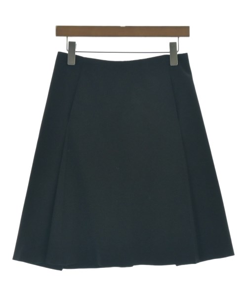 HERMES(エルメス)ひざ丈スカート 黒 サイズ:36(XS位)/2200692557044