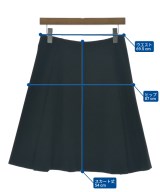 HERMES（エルメス）ひざ丈スカート 黒 サイズ:36(XS位) レディース/2200692557044