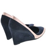 HERMES（エルメス）パンプス 紺 サイズ:EU40(26.5cm位) レディース/2200700069064