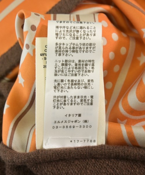 HERMES（エルメス）ワンピース 茶 サイズ:34(M位) レディース/2200690246162