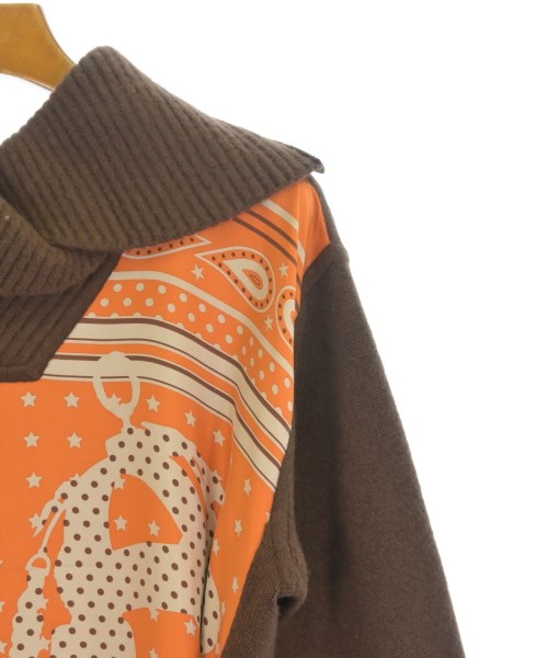 HERMES（エルメス）ワンピース 茶 サイズ:34(M位) レディース/2200690246162