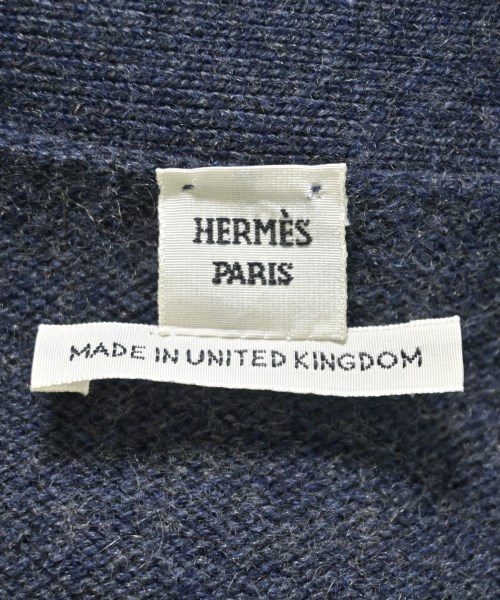 HERMES（エルメス）カーディガン 紺 サイズ:34(XXS位) レディース/2200698655041