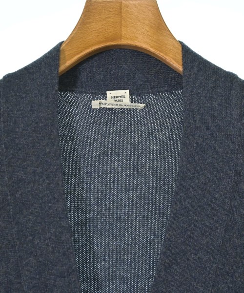 HERMES（エルメス）カーディガン 紺 サイズ:34(XXS位) レディース/2200698655041