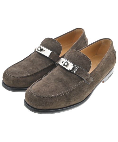 HERMES(エルメス)ビジネス・ドレスシューズ 茶 サイズ:EU40(25cm位)/2200698823143