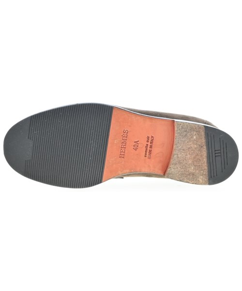 HERMES（エルメス）ビジネス・ドレスシューズ 茶 サイズ:EU40(25cm位) メンズ/2200698823143