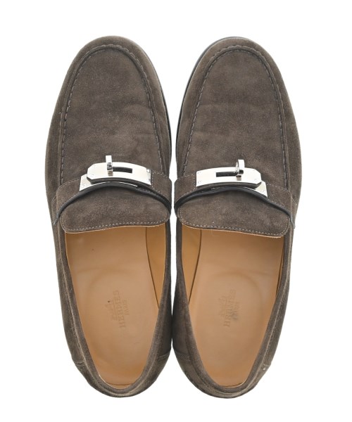 HERMES（エルメス）ビジネス・ドレスシューズ 茶 サイズ:EU40(25cm位) メンズ/2200698823143