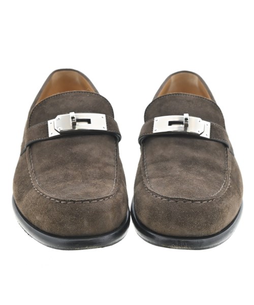HERMES（エルメス）ビジネス・ドレスシューズ 茶 サイズ:EU40(25cm位) メンズ/2200698823143