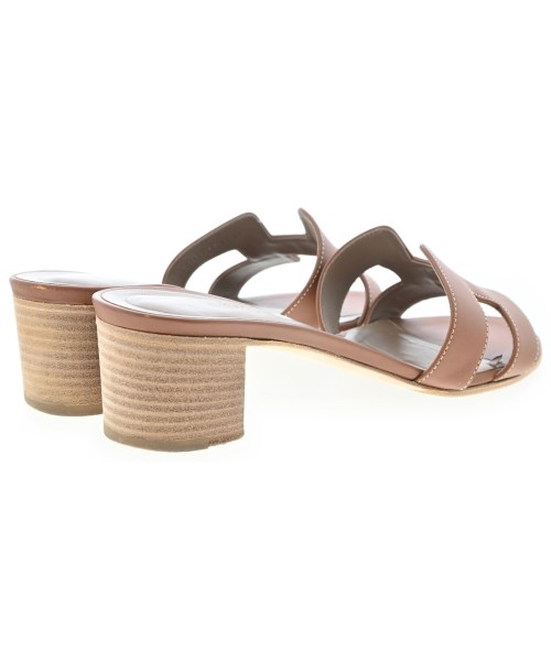HERMES（エルメス）サンダル 茶 サイズ:EU38(24.5cm位) レディース/2200701095017
