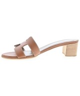 HERMES（エルメス）サンダル 茶 サイズ:EU38(24.5cm位) レディース/2200701095017