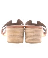 HERMES（エルメス）サンダル 茶 サイズ:EU38(24.5cm位) レディース/2200701095017