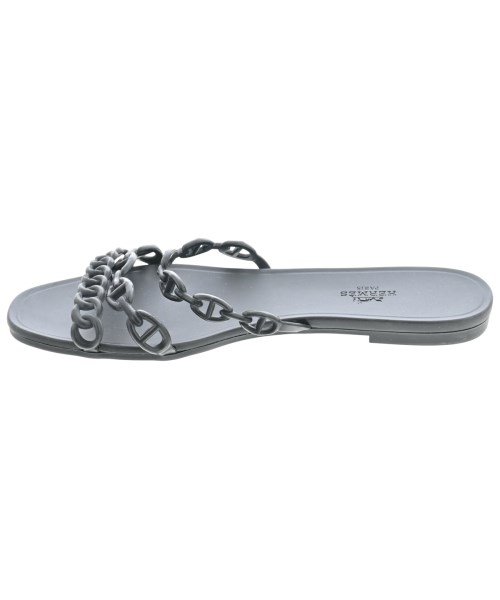 HERMES（エルメス）サンダル 黒 サイズ:EU39(25.5cm位) レディース/2200701180072