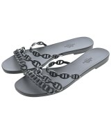 HERMES（エルメス）サンダル 黒 サイズ:EU39(25.5cm位) レディース/2200701180072
