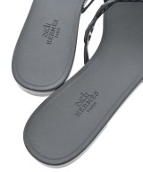 HERMES（エルメス）サンダル 黒 サイズ:EU39(25.5cm位) レディース/2200701180072