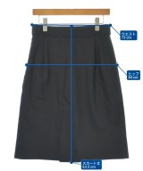 HERMES（エルメス）ひざ丈スカート 黒 サイズ:40(M位) レディース/2200701594022