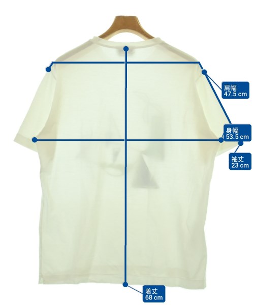 HERMES（エルメス）Tシャツ・カットソー 白 サイズ:L メンズ/2200701594091