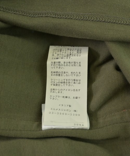 HERMES（エルメス）ポロシャツ カーキ サイズ:XS メンズ/2200701594107