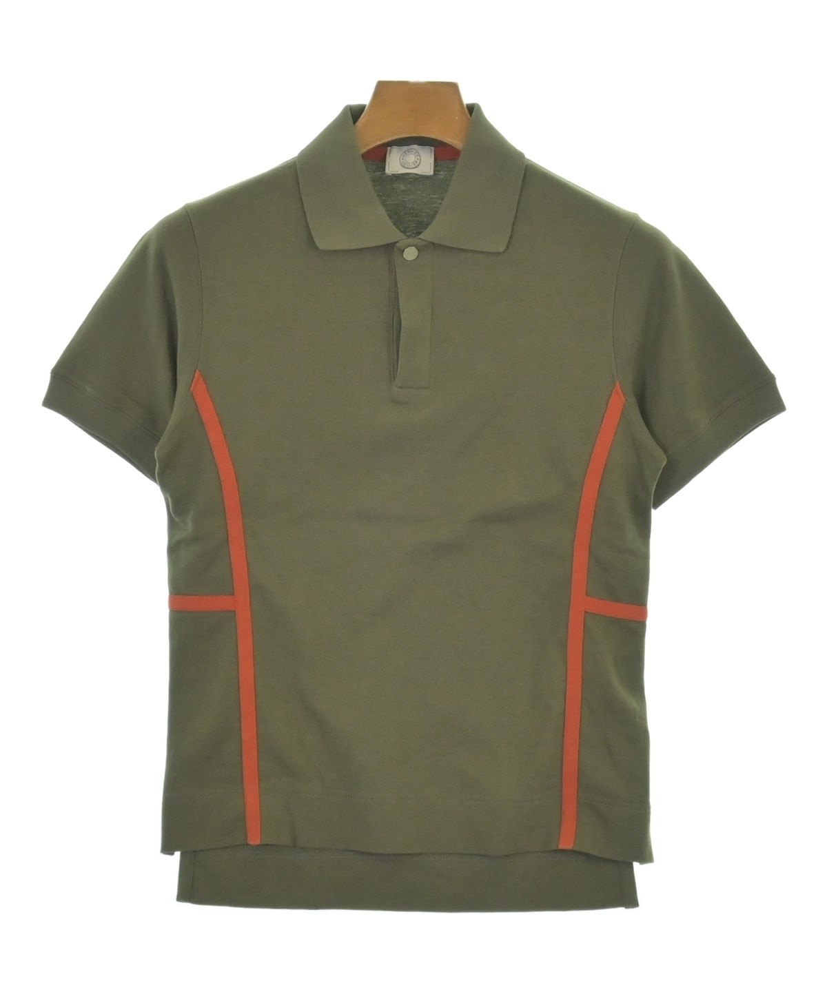 HERMES（エルメス）ポロシャツ カーキ サイズ:XS メンズ/2200701594107