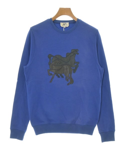 HERMES(エルメス)スウェット 青 サイズ:S/2200701844097