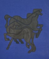 HERMES（エルメス）スウェット 青 サイズ:S メンズ/2200701844097