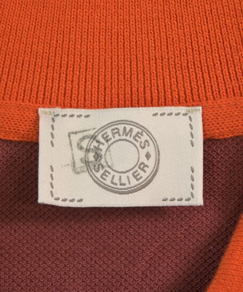 HERMES（エルメス）ポロシャツ 茶 サイズ:S レディース/2200701844103