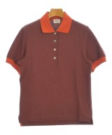 HERMES（エルメス）ポロシャツ 茶 サイズ:S レディース/2200701844103