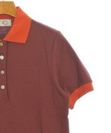 HERMES（エルメス）ポロシャツ 茶 サイズ:S レディース/2200701844103