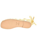 HERMES（エルメス）サンダル ゴールド サイズ:EU38(24.5cm位) レディース/2200701977023