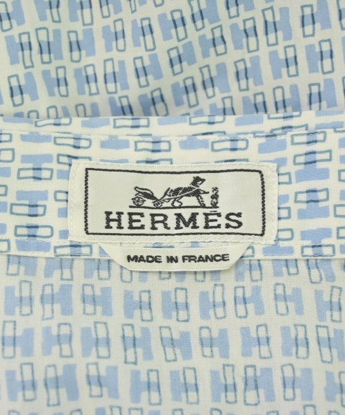 HERMES（エルメス）カジュアルシャツ 青 サイズ:40(L位) メンズ/2200702044090