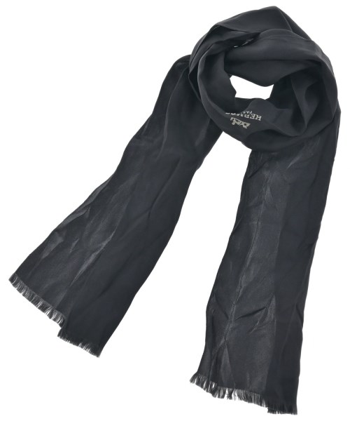 HERMES(エルメス)ストール 黒 サイズ:-/2200654551240