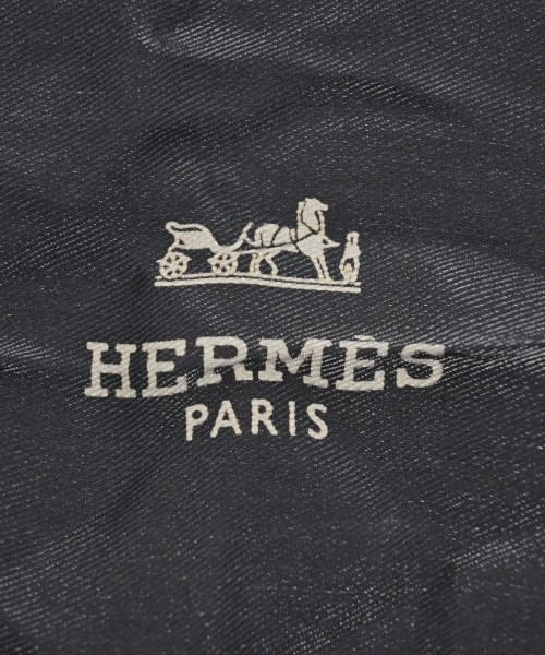 HERMES（エルメス）ストール 黒 サイズ:- レディース/2200654551240