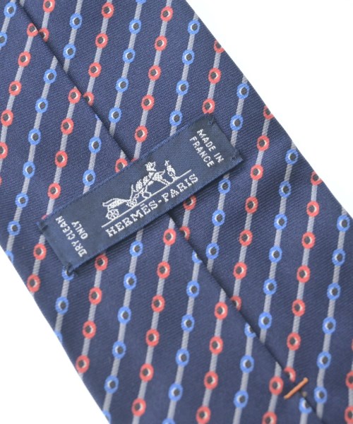 HERMES（エルメス）ネクタイ 紺 サイズ:- メンズ/2200654551295