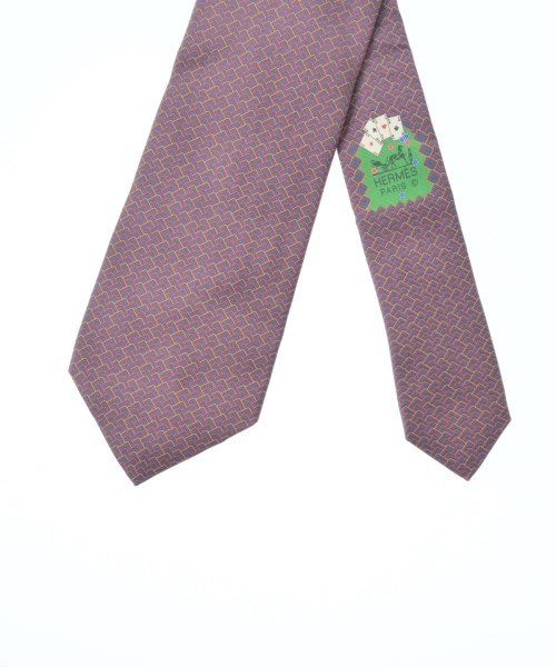 HERMES（エルメス）ネクタイ ピンク サイズ:- メンズ/2200654551332