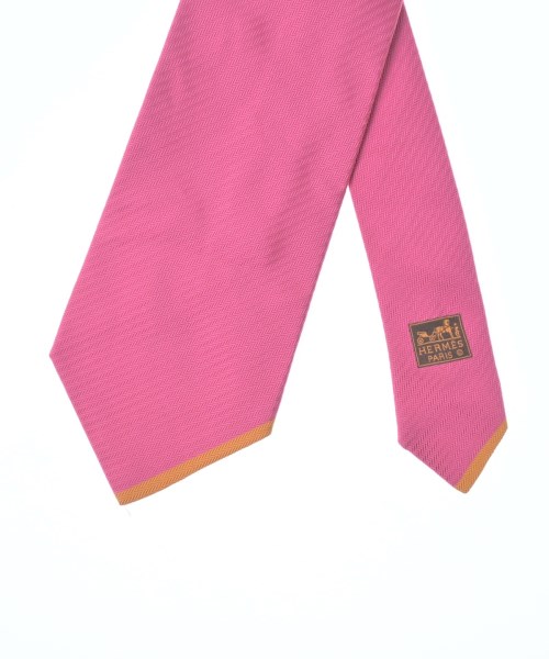 HERMES（エルメス）ネクタイ ピンク サイズ:- メンズ/2200654551356