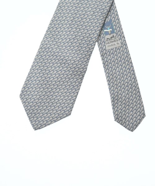 HERMES（エルメス）ネクタイ グレー サイズ:- メンズ/2200654551370