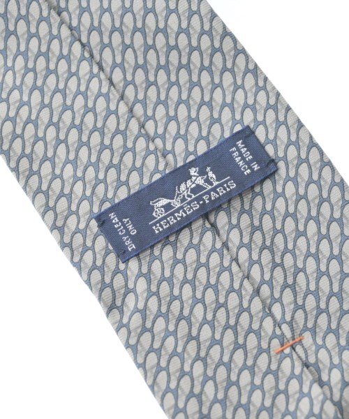 HERMES（エルメス）ネクタイ グレー サイズ:- メンズ/2200654551370