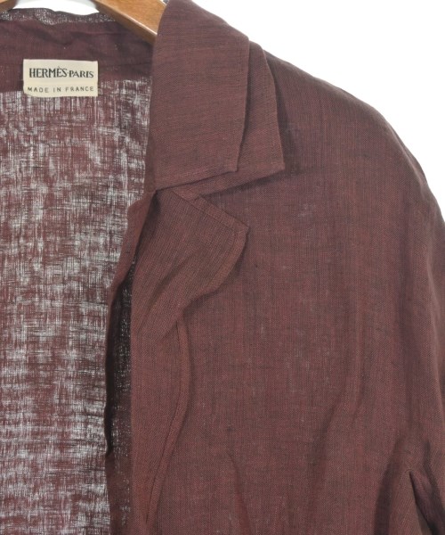 HERMES（エルメス）カジュアルジャケット 赤 サイズ:38(S位) レディース/2200649722013