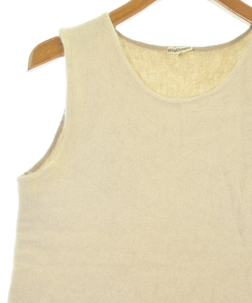 HERMES（エルメス）ベスト/ノースリーブ ベージュ サイズ:-(S位) レディース/2200655485032