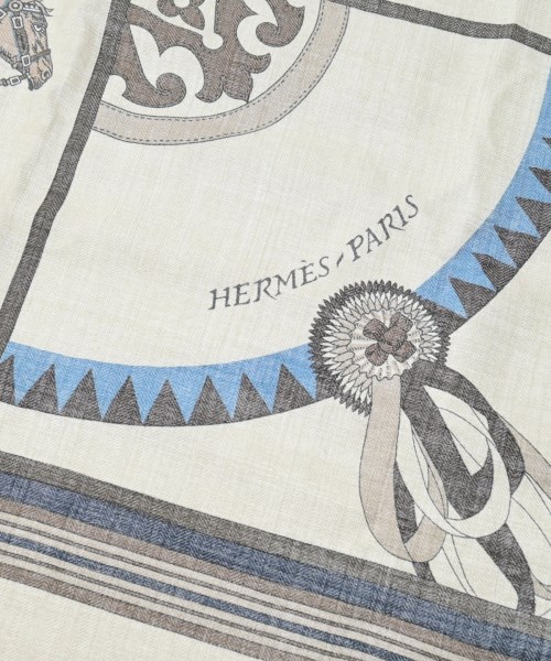 HERMES（エルメス）ストール ベージュ サイズ:- レディース/2200655518037