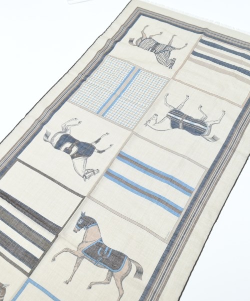 HERMES（エルメス）ストール ベージュ サイズ:- レディース/2200655518037