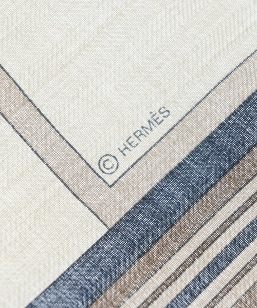 HERMES（エルメス）ストール ベージュ サイズ:- レディース/2200655518037