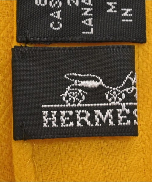 HERMES（エルメス）ストール 黄 サイズ:- レディース/2200655540038