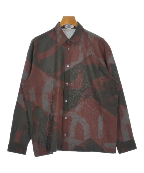 HERMES(エルメス)カジュアルシャツ 黒 サイズ:41(XL位)/2200655840015