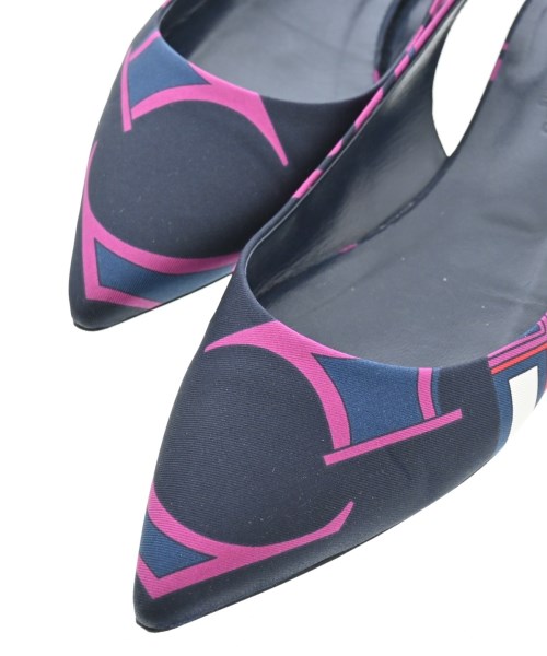 HERMES（エルメス）サンダル 紺 サイズ:EU36 1/2(23cm位) レディース/2200653675022