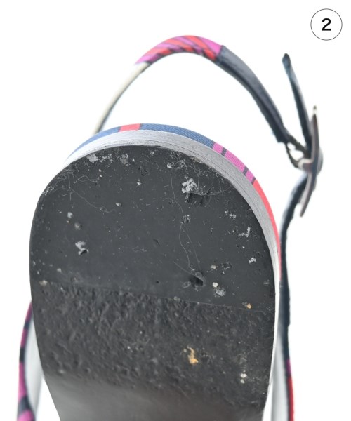 HERMES（エルメス）サンダル 紺 サイズ:EU36 1/2(23cm位) レディース/2200653675022