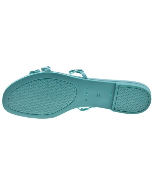 HERMES（エルメス）サンダル 緑 サイズ:EU37(23.5cm位) レディース/2200653675053