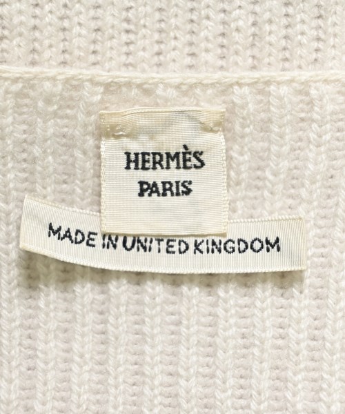 HERMES（エルメス）ニット・セーター 白 サイズ:36(S位) レディース/2200653675206