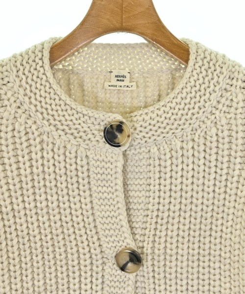 HERMES（エルメス）カーディガン 白 サイズ:34(XXS位) レディース/2200653675213